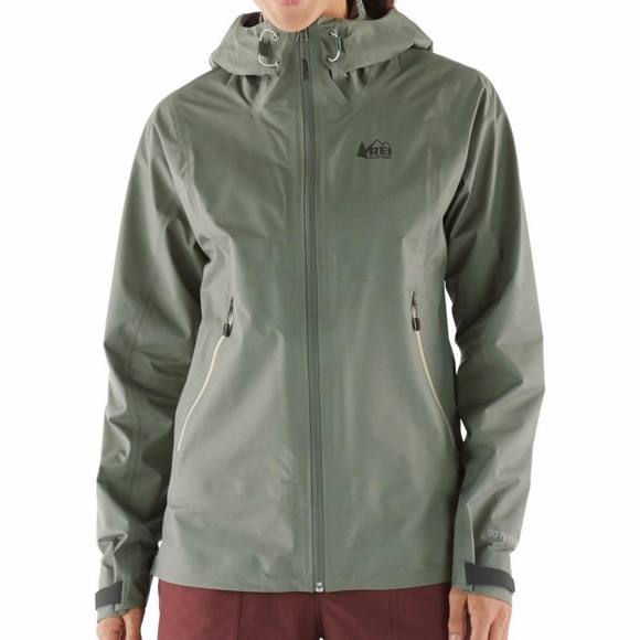 REI Jackets & Blazers - REI Drypoint GTX Gore-Tex rain jacket, women's M, sage green, NWOT